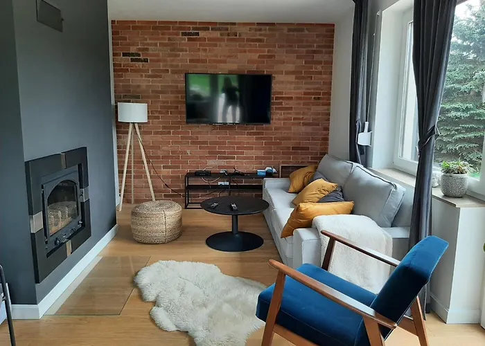 Сasa de vacaciones Danuta- Wiselka, Direct At National Park, Big Garden, 4 Bedrooms, Private Sauna