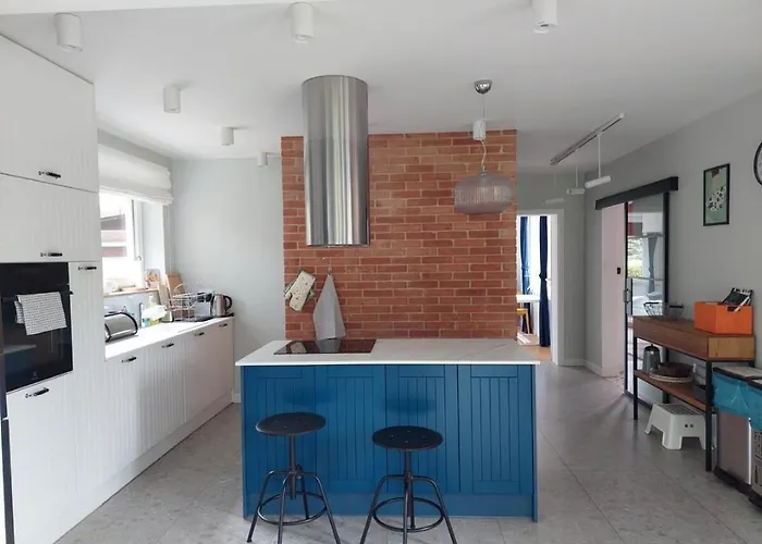 Ferienhaus Danuta- Wiselka, Direct At National Park, Big Garden, 4 Bedrooms, Private Sauna